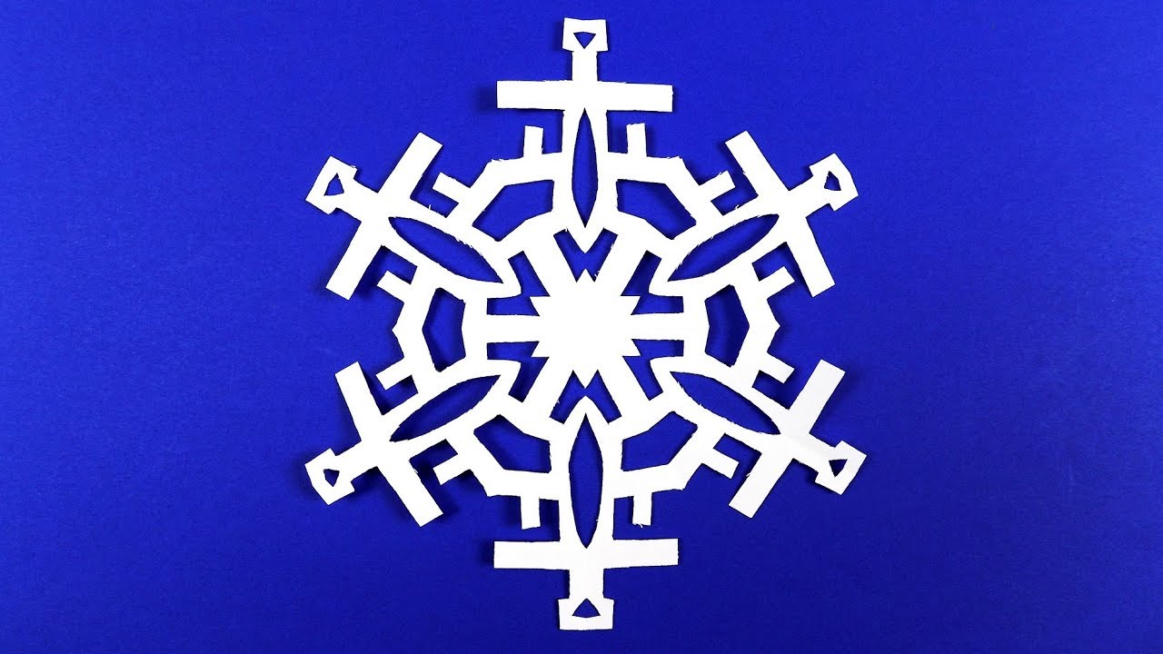 Как сделать снежинку из бумаги своими руками. Красивые снежинки из бумаги смотреть онлайн