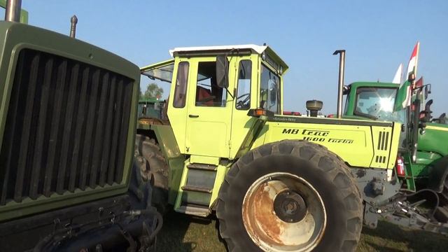 Mercedes MB trac 1600 turbo traktor, Zákányszék, 2018., v180818-1-001 смотреть онлайн