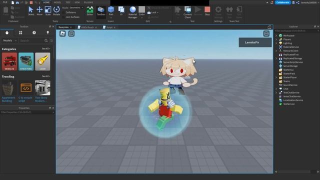 КАК СДЕЛАТЬ NEXTBOT В ROBLOX STUDIO(ПОЛНАЯ НАСТРОЙКА) смотреть онлайн