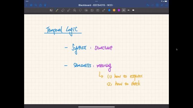 [HD] EECS4315 W23 - 2023-01-26 - Model Checking: Introduction, LTL: Syntax, Precedence, Symbols смотреть онлайн