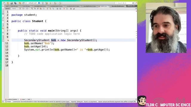 Java Programming Tutorial 12 - Object Orientated Programming смотреть онлайн