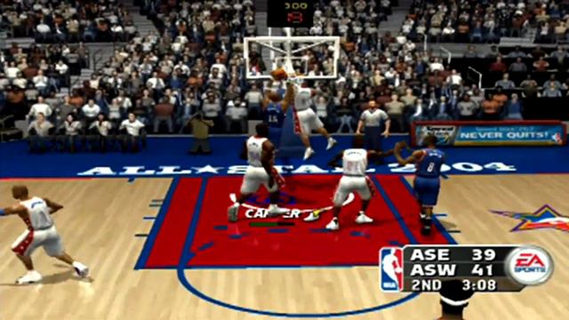NBA LIVE 2004 DYNASTY MODE ALL- STAR GAME смотреть онлайн