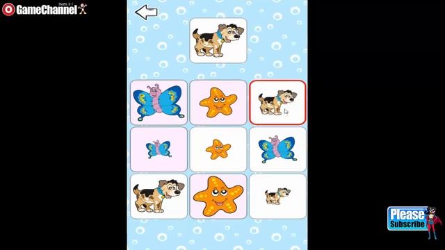 Kids Brain Trainer Match it, Memory Games / For Children / Baby / Android Gameplay Video смотреть онлайн