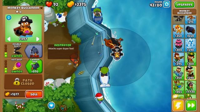 Flooded Valley Hard Mode No Monkey Knowledge - BTD6 смотреть онлайн