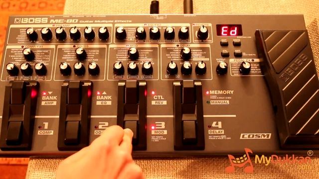 Boss ME-80 - Gitar Prosesör İncelemesi (Hızlı Video) смотреть онлайн