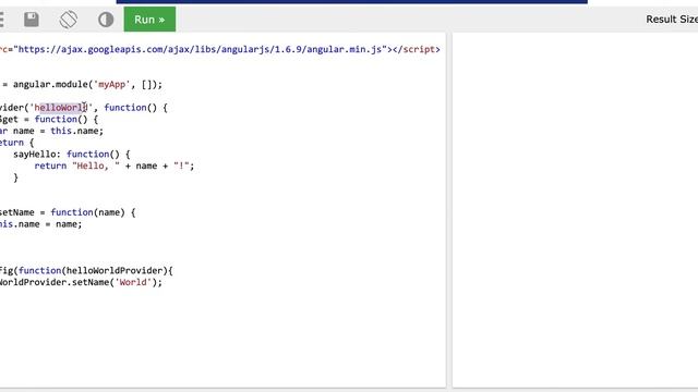 AngularJS Provider Tutorial смотреть онлайн