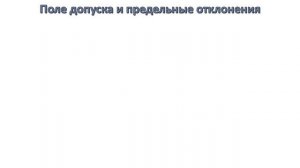 Предельные отклонения размеров и допусков на чертеже