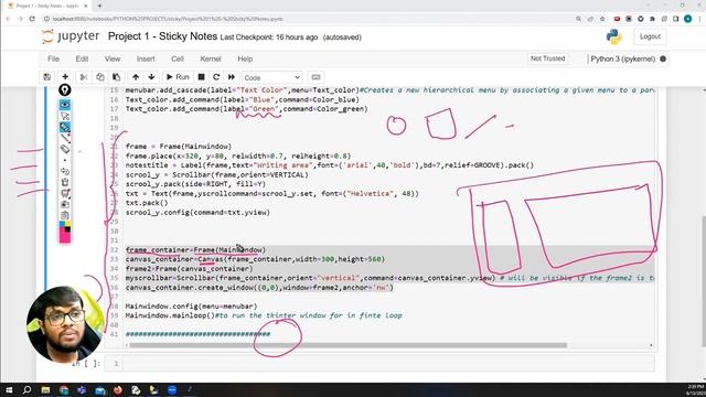 Python Projects on RESUME | Sticky Notes | A Line-by-Line Code Explanation смотреть онлайн