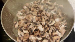 Жареные Шампиньоны с Луком на Сковороде Рецепт