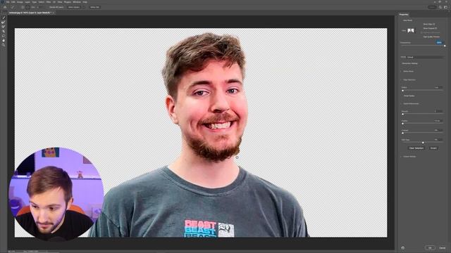 Fastest Background Removal for Thumbnails: Photoshop 2023 смотреть онлайн