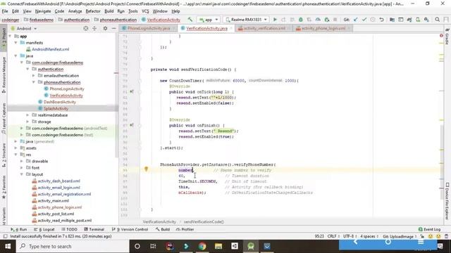 Phone authentication firebase android in hindi (2020) смотреть онлайн