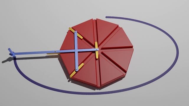 Rigging challenge: Ellipse drawing device, modeled, rigged and animated (with 1 control) in Blender смотреть онлайн