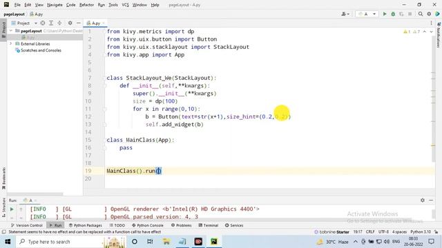 Python @kivy StackLayout for beginners смотреть онлайн