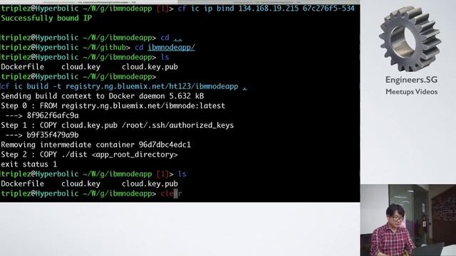 Lightning talk: Docker and IBM Bluemix - Docker Singapore смотреть онлайн