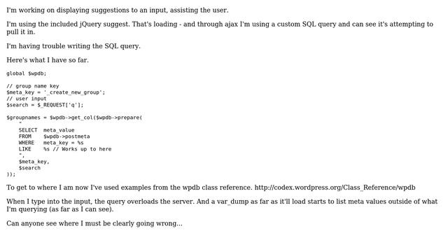 Wordpress: Custom Query - Based on user input смотреть онлайн