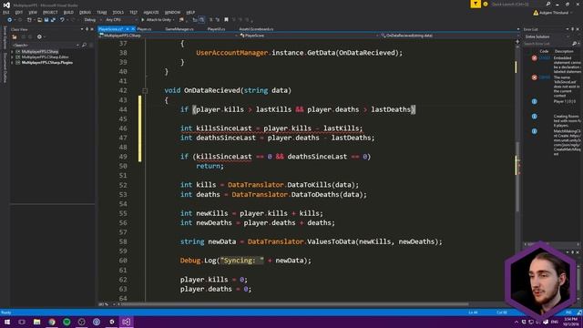 Making a Multiplayer FPS in Unity (E28. Scoreboard) - uNet Tutorial смотреть онлайн