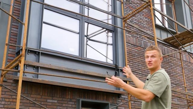 Брутальный дом на острове в Подмосковье из клинкерного кирпича Скрябин Керамикс смотреть онлайн