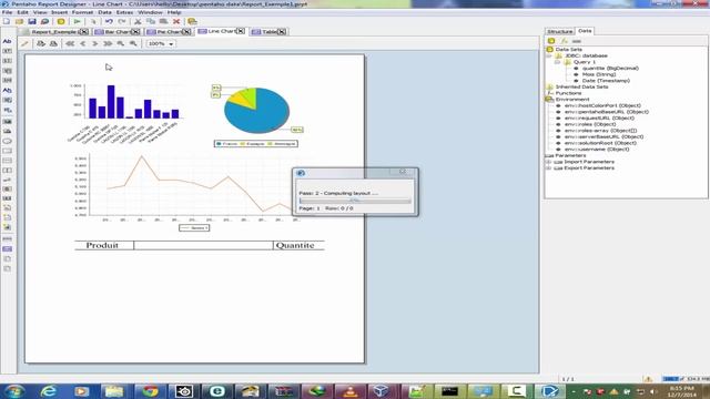 Pentaho Report Designer Example 3 смотреть онлайн