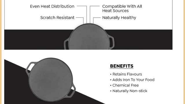 Reasons To Buy, Review, Images , Features of Prestige Cast Iron Dosa Tawa | Latest Dosa Tawa 2022 смотреть онлайн