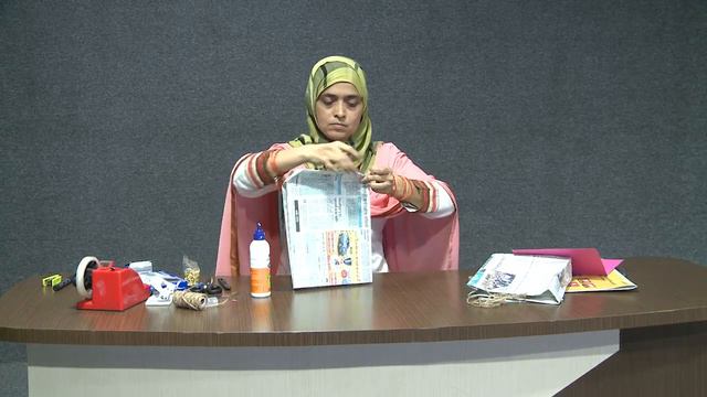 VEDA Pune | Paper Bag making Workshop in Marathi смотреть онлайн