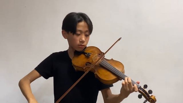 Tang Shing Hei Frankie, 12 | Violin | Bach Partita No.2 BWV 1004 Ciaccona In D Minor