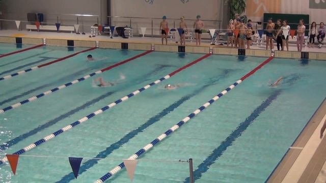 2014 г.р., мальчики, 50 м в/с, 3 заплыв - 23.12.2022