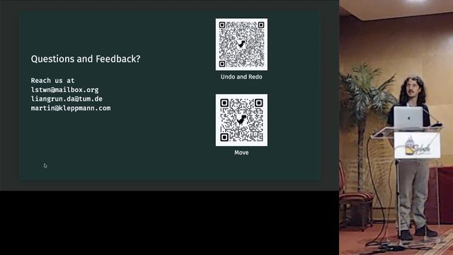 [PLF23] Extending Automerge: Undo, Redo, and Move смотреть онлайн