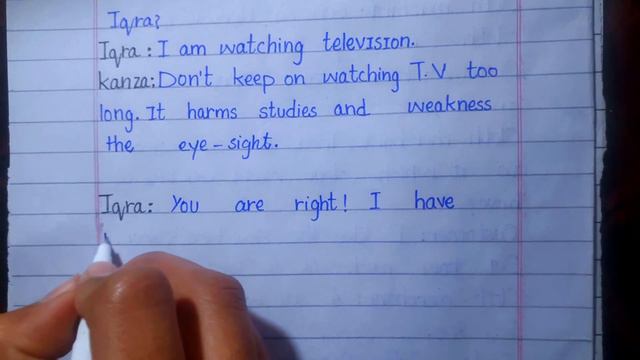 Dialogue between two friends continuous watching television harms studies смотреть онлайн