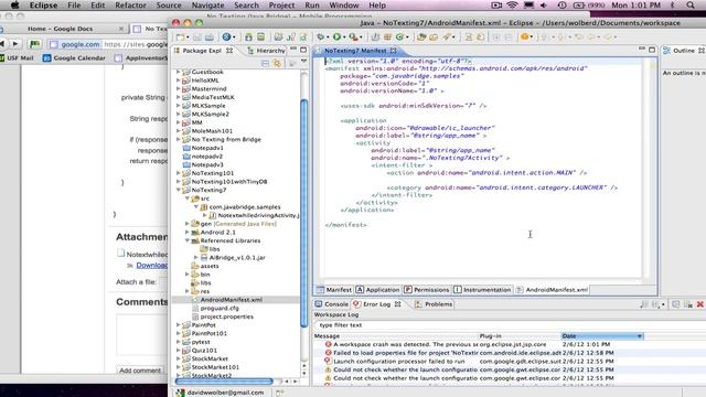Build "No Texting While Driving" with App Inventor Java Bridge смотреть онлайн