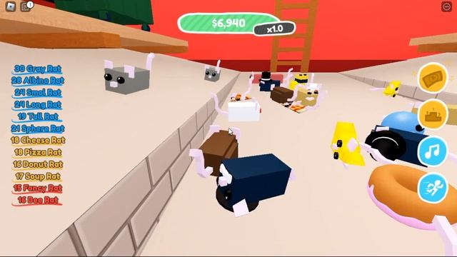 МОЕМ КРЫС НА ПРОТЯЖЕНИИ 48 МИНУТ В ROBLOX +Кекчук "Rat Washing Tucoon" • ROBLOX смотреть онлайн