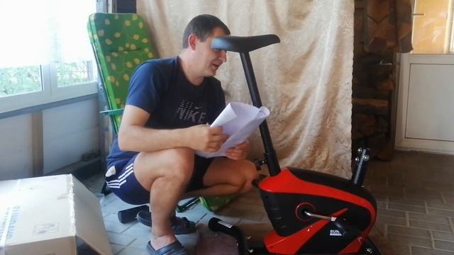 РАСПАКОВКА, СБОРКА и ОБКАТКА ВЕЛОТРЕНАЖЕРА sundays fitness k8309-6 смотреть онлайн