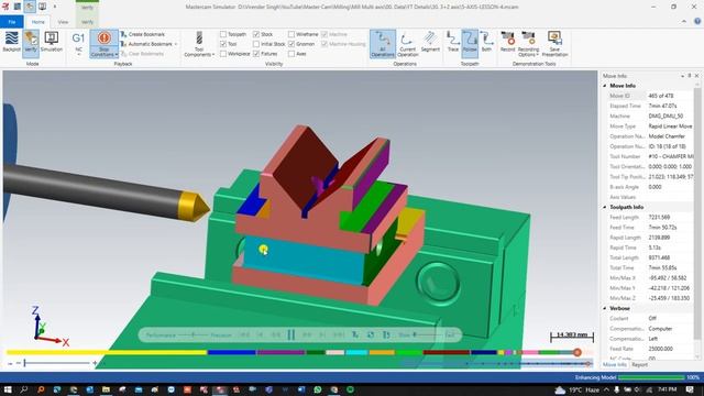 3 + 2 Programming || Mastercam Multiaxis Programming || Index Milling || Positional Programming смотреть онлайн