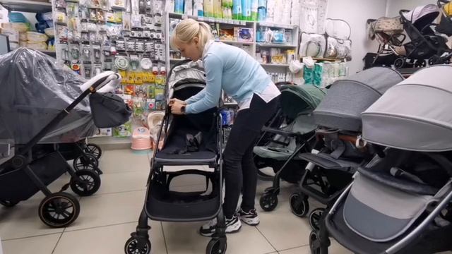 Как одеть текстиль на коляску Joie Tourist Signature? смотреть онлайн