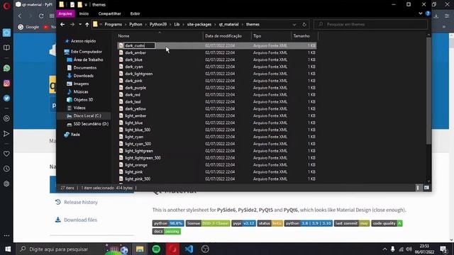 Creating your own themes with Qt-Material | PyQt5 Tutorial | QtDesigner смотреть онлайн