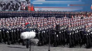 Репетиция Парада Победы 7 мая 2015 года (почти полная).