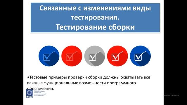 Виды тестирования программного обеспечения смотреть онлайн
