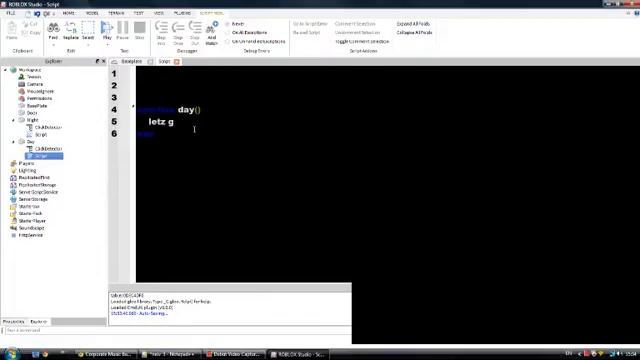 ROBLOX: How to script day and night buttons смотреть онлайн