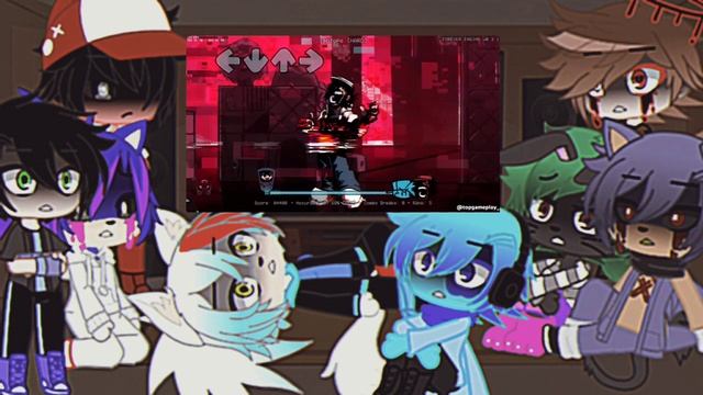 Me and my friends and lord x reacts Hypno lullaby v2 isotope (Gacha club) (1/final)///GLITCHY RED смотреть онлайн