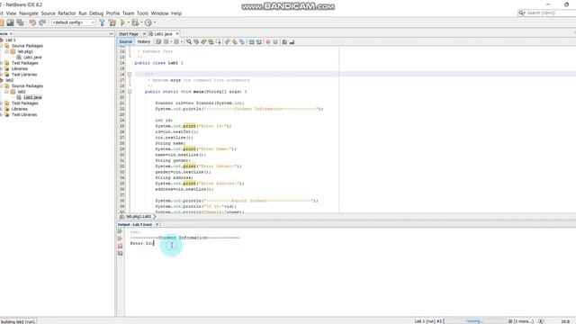 Java Programming I - Write a program to student management such as id, name,gender,address смотреть онлайн