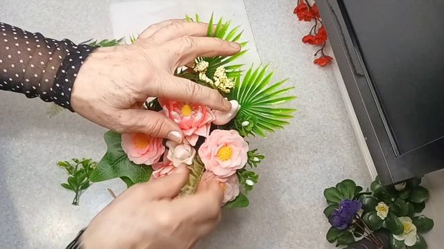 ?Бюджетный букет с Цинией и Лотосом?Сборка букета? Мыловарение?