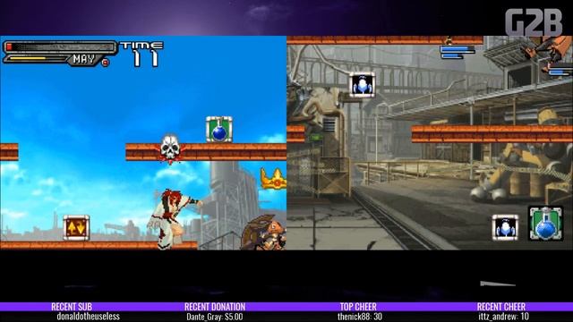 Guilty Gear Dust Strikers w/ Austin смотреть онлайн
