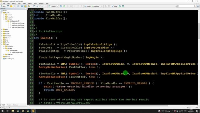 Add a trailing stop to your expert - and other things смотреть онлайн