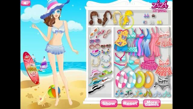Игра Наряд для пляжа
