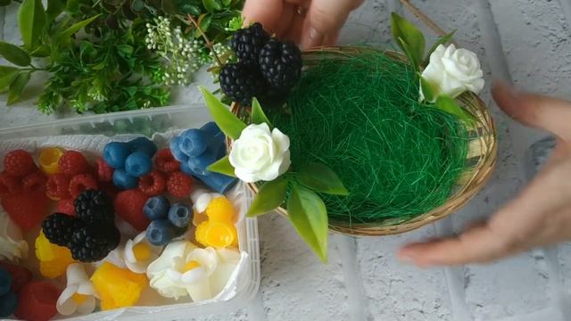 Цветочно-Ягодная композиция*Мыловарение смотреть онлайн