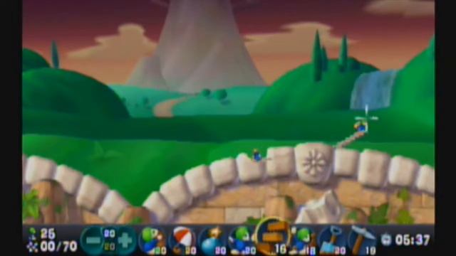 Lemmings fun walkthrough - PSP смотреть онлайн