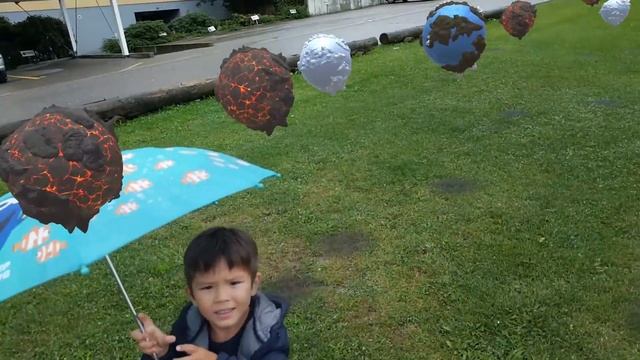 AR planets from Planet Guardian VR смотреть онлайн