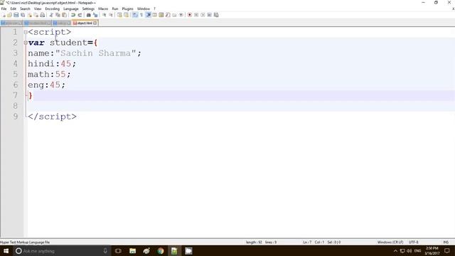 JavaScript Class 13 (Object ) смотреть онлайн