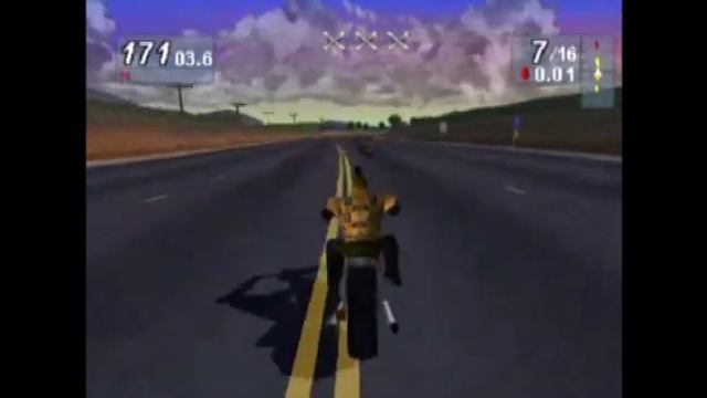 Road Rash Jailbreak - Обзор.Hammer. Sony Playstation 1 game. смотреть онлайн