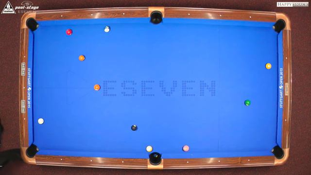 Stuttgart Open 2015, No. 21, 1/16 Final, Sebastian Ludwig vs. Sascha Tege, 10-Ball, Pool-Billard смотреть онлайн