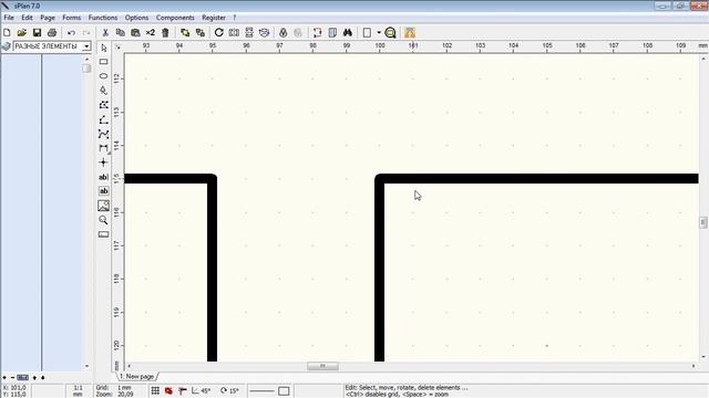 Программа для рисования схем sPlan Урок 03 Как увеличивать и уменьшать изображение на экране смотреть онлайн